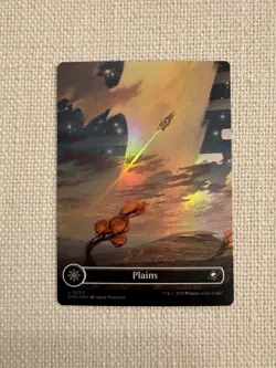 L 0262 Plains Foil Borderless Land Edge of Eternities EOE MTG NM - Image 1