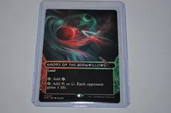 MTG magic EDGE OF ETERNITIES eos mythic GROVE OF BORNWILLOWS #017 stellar sights - Image 1