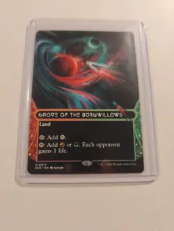 MTG magic EDGE OF ETERNITIES eos mythic GROVE OF BORNWILLOWS #017 stellar sights - Image 1