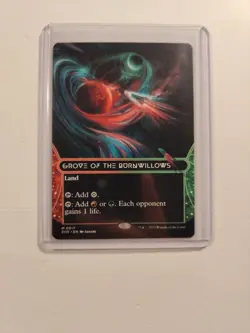 MTG magic EDGE OF ETERNITIES eos mythic GROVE OF BORNWILLOWS #017 stellar sights - Image 2