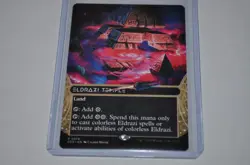 MTG magic EDGE OF ETERNITIES eos rare ELDRAZI TEMPLE #014 stellar sights - Image 1