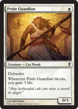 MTG - Pride Guardian - Conspiracy - NM, English Magic FLAT RATE SHIP - Image 1