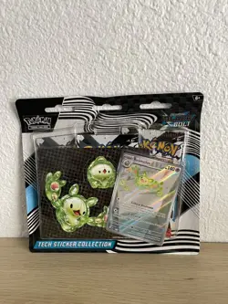POKEMON - S&V 1 x BLACK BOLT + 1 x WHITE FLARE TECH STICKER COLLECTION UNOPENED - Image 2