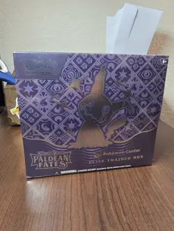 Paldean Fates Pokemon Center Elite Trainer Box Exclusive PC ETB Sealed - Image 1