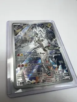 Pokemon N's Reshiram Mint Stamped Promo 167/159 Illustration Rare Box Topper - Image 2