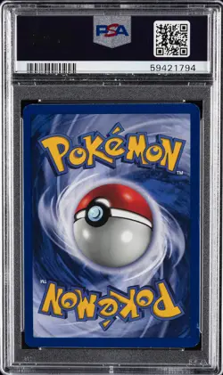 1999 POKEMON JUNGLE 1ST ED #61 RHYHORN PSA 9 - Image 2