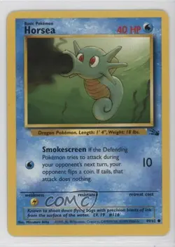 Horsea Pokemon Fossil #49 1999 0kb5 - Image 1