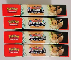(4) Pokemon Prismatic Evolutions Accessory Evee Pouch Collection x 4 Lot Sealed - Image 4