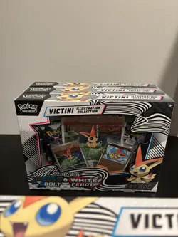 [Lot of 4] VICTINI ILLUSTRATION COLLECTION | Pokemon TCG Black Bolt White Flare - Image 3