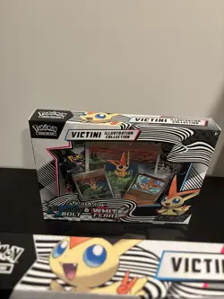[Lot of 4] VICTINI ILLUSTRATION COLLECTION | Pokemon TCG Black Bolt White Flare - Image 5