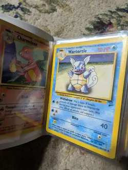 Binder With 60 Pokemon Cards Base,Base 2, Jungle And Fossil Only Old Vintage - Image 2