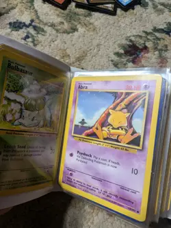 Binder With 60 Pokemon Cards Base,Base 2, Jungle And Fossil Only Old Vintage - Image 3