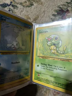 Binder With 60 Pokemon Cards Base,Base 2, Jungle And Fossil Only Old Vintage - Image 5