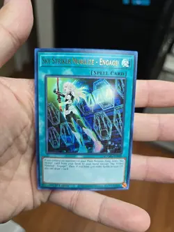 Yugioh!-Sky Striker Mobilize - Engage- Ultra Rare-mama-en009-1st Ed- (Nm) - Image 1