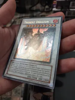 Yugioh Trident Dragion RGBT-EN043 Ultra Rare Vintage Holo - Image 5