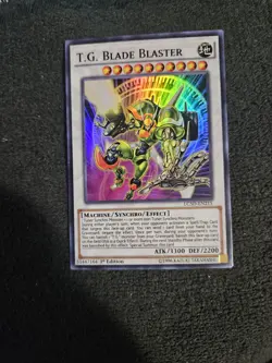 T.G. Blade Blaster LC5D-EN215 Super Rare 1st Edition Yugioh TCG - Image 1