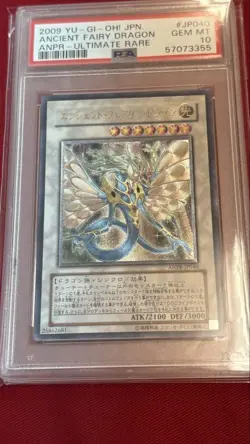 PSA10 Ancient Fairy Dragon Ultimate Rare Yugioh Japan Ghosts From Past - Image 1