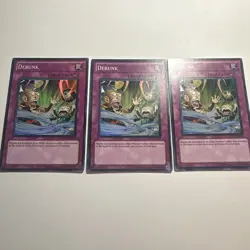 Yugioh Debunk EXVC-EN076 Super Rare LP x3 Playset - Image 1