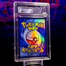 Pikachu Waifu Trading Card Custom Encased Labeled Holo Foil PokemonWaifu SLAB - Image 5