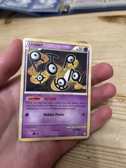 Pokemon TCG Unown Heartgold & Soulsilver NM, 54/123 Pokemon Card - Image 3
