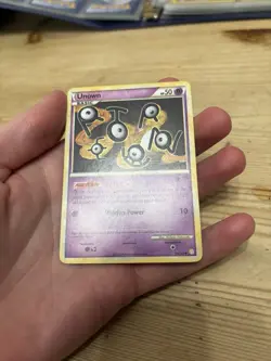 Pokemon TCG Unown Heartgold & Soulsilver NM, 54/123 Pokemon Card - Image 4