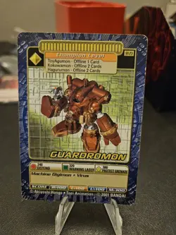 Guardromon St-73 Digimon Digi-Battle Card Game Bandai 2001 Mp+ - Image 1