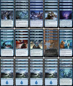 PAUPER Mono Blue Terror - NM - 60 Card Deck Top Tier - Top 8 - S Tier - Image 1