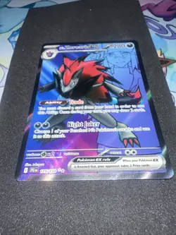N's Zoroark EX 175/159 Sv09: Journey Together Full Art Pokemon TCG Card NM - Image 1