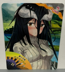 Goddess Story NSSY Doujin Prism Holo R Card - Overlord Albedo NSSY-R-015 - Image 3