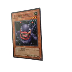Yugioh CCG Collectable 1996 Konami Electric Lizard Card - Image 3