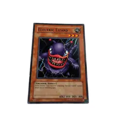 Yugioh CCG Collectable 1996 Konami Electric Lizard Card - Image 4