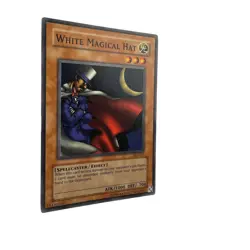 Yugioh CCG Collectable 1996 Konami White Magical Hat Card - Image 2
