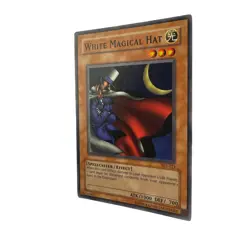 Yugioh CCG Collectable 1996 Konami White Magical Hat Card - Image 3