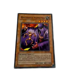 Yugioh CCG Collectable 1996 Konami Mysterious Puppetter Card SDKE040 - Image 4