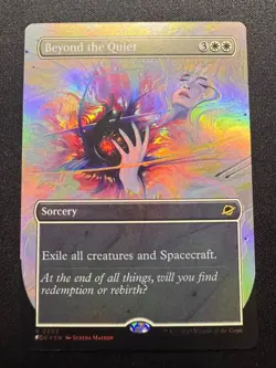 Beyond the Quiet - Borderless FOIL - Edge of Eternities - MTG-NM - Image 1