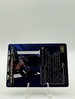 MTG Final Fantasy Squall, Seed Mercenary Borderless SURGE FOIL 547 FIN Near Mint - Image 2