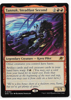 Tannuk, Steadfast Second - Edge of Eternities Magic the Gathering Mythic MTG - Image 1