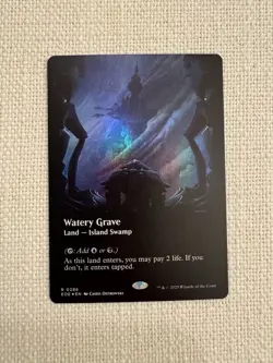 Watery Grave Borderless Foil R0286 Edge of Eternities EOE MTG NM - Image 1