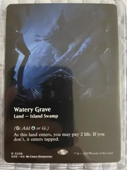 Watery Grave Borderless Foil R0286 Edge of Eternities EOE MTG NM - Image 1