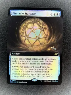 Pinnacle Starcage - Extended Art FOIL - MTG Edge of Eternities EoE NM/M - Image 1