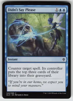 Didn't Say Please C Throne of Eldraine 42 MTG - Image 1