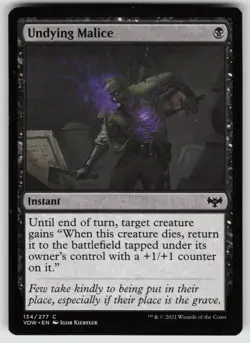 Undying Malice Foil C Innistrad: Crimson Vow 134 MTG - Image 1