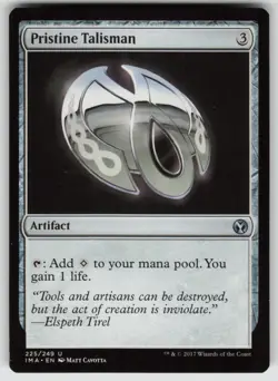 Pristine Talisman U Iconic Masters 225 MTG - Image 1