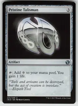 Pristine Talisman U Iconic Masters 225 MTG - Image 1