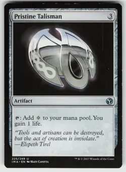 Pristine Talisman U Iconic Masters 225 MTG - Image 1
