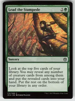 Lead the Stampede C Iconic Masters 173 MTG - Image 1