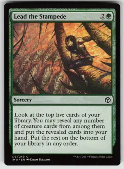 Lead the Stampede C Iconic Masters 173 MTG - Image 1