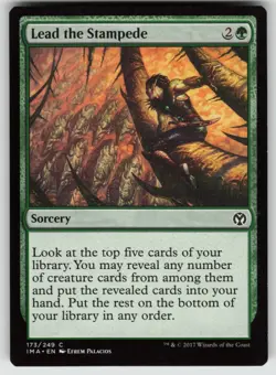 Lead the Stampede C Iconic Masters 173 MTG - Image 1