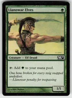 Llanowar Elves C Magic 2011 (M11) 184 MTG - Image 1