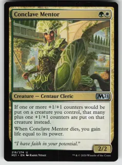 Conclave Mentor U Core Set 2021 216 MTG - Image 1